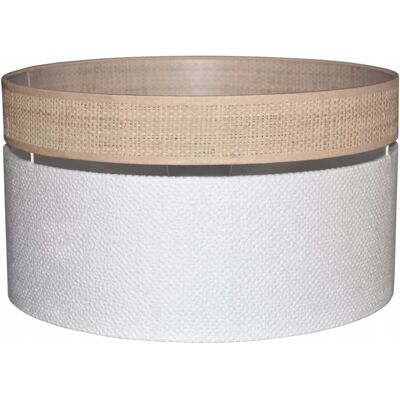 BIAŁA KROPKA producent abażurów Abażur Klosz Lampy Stojącej Zwis 40/22 E27 BIAŁY BĄBLE AREZZO RAFIA BOHO BIAŁA KROPKA producent abażurów Abażur Klosz Lampy Stojącej Zwis 40/22 E27 BIAŁY BĄBLE AREZZO RAFIA BOHO