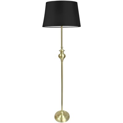 Candellux Czarna i Złota Lampa Podłogowa - Lampa podłogowa Candellux Czarna i Złota Lampa Podłogowa - Lampa podłogowa