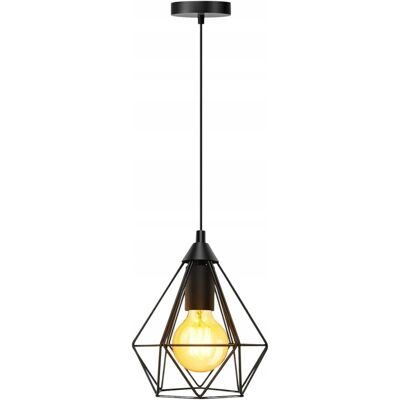 Inny producent Aigostar Lampa Wisząca Vintage E27 Metalowa Industrialna Do Salonu Jadalni Inny producent Aigostar Lampa Wisząca Vintage E27 Metalowa Industrialna Do Salonu Jadalni