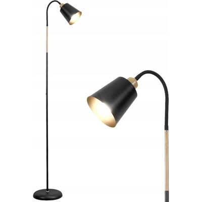 inna (Inny) ANTEN VILI STYLOWA LAMPA PODŁOGOWA STOJĄCA obracana o 360° 60W E27 CZARNA inna (Inny) ANTEN VILI STYLOWA LAMPA PODŁOGOWA STOJĄCA obracana o 360° 60W E27 CZARNA