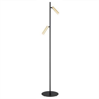 Argon Lampa stojąca TORRE 2xG9 - czarny/mosiądz Argon Lampa stojąca TORRE 2xG9 - czarny/mosiądz