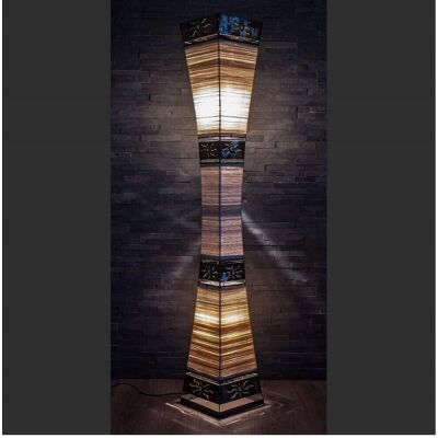 Inny producent Azjatycka Lampa Podłogowa 150 cm Lampa Bali Inny producent Azjatycka Lampa Podłogowa 150 cm Lampa Bali