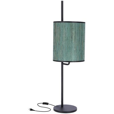 Candellux Lighting BENDI LAMPA STOŁOWA CZARNY 1X40W E27 ABAŻUR ZIELONY Candellux Lighting BENDI LAMPA STOŁOWA CZARNY 1X40W E27 ABAŻUR ZIELONY