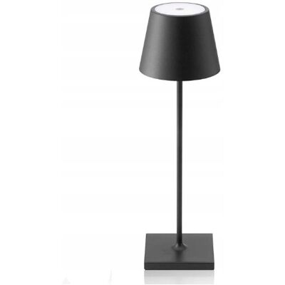 Inny producent Bezprzewodowa lampa stołowa LED z dotykowym sterowaniem 2szt czarny Inny producent Bezprzewodowa lampa stołowa LED z dotykowym sterowaniem 2szt czarny