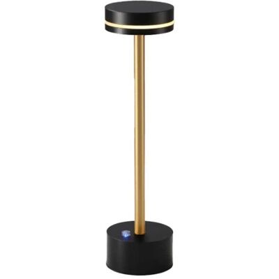 Milagro Bezprzewodowa lampa stołowa Sam ML1386 LED 5W 3000K USB-C czarny złoty Milagro Bezprzewodowa lampa stołowa Sam ML1386 LED 5W 3000K USB-C czarny złoty