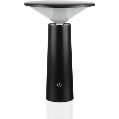 Interlook Bezprzewodowa lampka LED Lampka stołowa z ruchomą głowicą JX09-BLACK Interlook Bezprzewodowa lampka LED Lampka stołowa z ruchomą głowicą JX09-BLACK