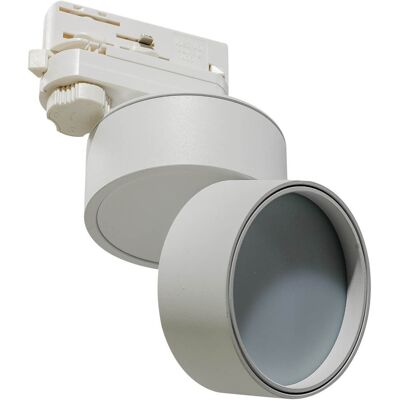 AZzardo Biała Lampa Mona LED 12W do 3-fazowego systemu szynowego AZzardo Biała Lampa Mona LED 12W do 3-fazowego systemu szynowego