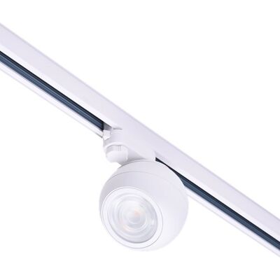 AZzardo Biała Lampa Skye LED 12W do 3-fazowego systemu biała AZzardo Biała Lampa Skye LED 12W do 3-fazowego systemu biała