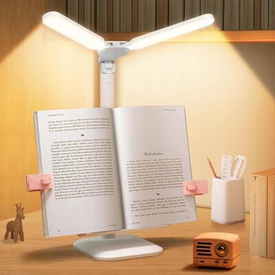 Inny producent BIBURY Lampa biurkowa LED ściemniana z podstawką na książki 3 kolory Inny producent BIBURY Lampa biurkowa LED ściemniana z podstawką na książki 3 kolory