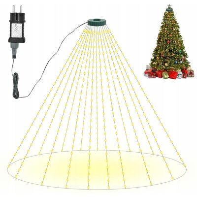 Inny producent BIGZOM Lampki Choinkowe 25m 400 LED 8 Trybów Do 250cm Drzewka Inny producent BIGZOM Lampki Choinkowe 25m 400 LED 8 Trybów Do 250cm Drzewka