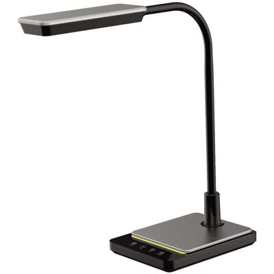 Biurkowa LAMPA stojąca K-BL1027 czarny Kaja metalowa LAMPA stołowa LED 8W 3000 - 6000K czarna Biurkowa LAMPA stojąca K-BL1027 czarny Kaja metalowa LAMPA stołowa LED 8W 3000 - 6000K czarna