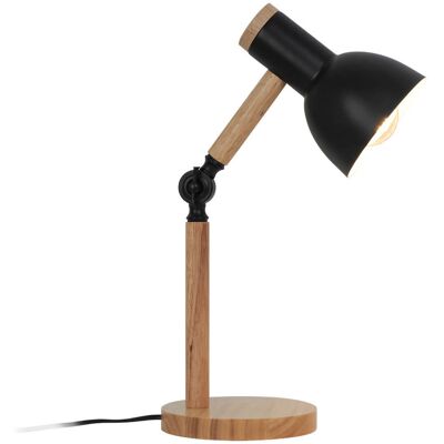 Zuma Line T22004B-BL Nowoczesna drewniana lampa stołowa - Lampa stołowa Zuma Line T22004B-BL Nowoczesna drewniana lampa stołowa - Lampa stołowa