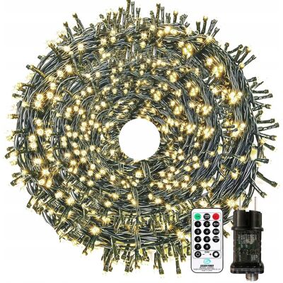 Inny producent BOWFAR Lampki Świąteczne Girlanda Łańcuch Świetlny Wodoodporny 50M 500 LED Inny producent BOWFAR Lampki Świąteczne Girlanda Łańcuch Świetlny Wodoodporny 50M 500 LED