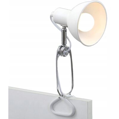 Inny producent BRILONER Lampa Biurkowa E14 8W Biała Regulowana Do Czytania Inny producent BRILONER Lampa Biurkowa E14 8W Biała Regulowana Do Czytania