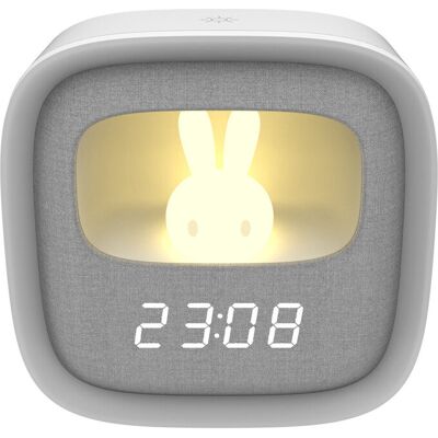 Sanico Electronics Polska Sanico Goldlux BUNNY 2 LED lampka nocna z budzikiem IP20 - 328144 Sanico Electronics Polska Sanico Goldlux BUNNY 2 LED lampka nocna z budzikiem IP20 - 328144
