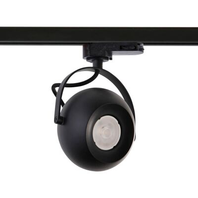 AZzardo Czarna Lampa kierunkowa Gulia do 3-fazowego szynoprzewodu AZzardo Czarna Lampa kierunkowa Gulia do 3-fazowego szynoprzewodu