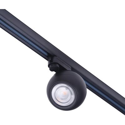AZzardo Czarna Lampa Skye LED 12W do 3-fazowego szynoprzewodu AZzardo Czarna Lampa Skye LED 12W do 3-fazowego szynoprzewodu