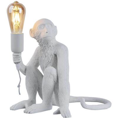 Inny producent Dekoracyjna lampka stojąca Monkey ABR-KARD4-B Abruzzo małpka biały Inny producent Dekoracyjna lampka stojąca Monkey ABR-KARD4-B Abruzzo małpka biały