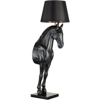 Step Into Design HORSE S Czarny koń o kształcie lampa stojąca Step Into Design HORSE S Czarny koń o kształcie lampa stojąca