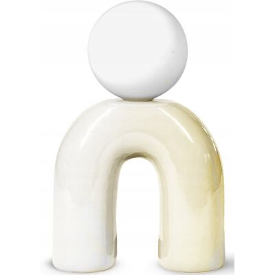 inna (Inny) Designerska nowoczesna ceramiczna lampka biurkowa vanilla AVIANO inna (Inny) Designerska nowoczesna ceramiczna lampka biurkowa vanilla AVIANO