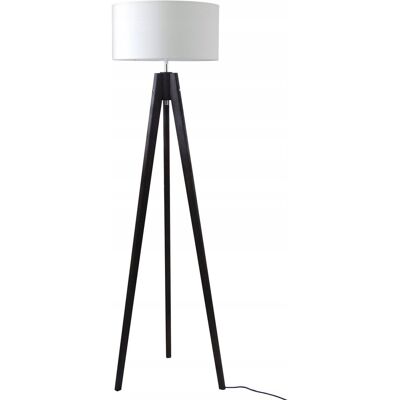 Adex DREWNIANA LAMPA STOJĄCA PODŁOGOWA TRÓJNÓG TRIPOD 165CM ABAŻUR Z TKANINY E27 Adex DREWNIANA LAMPA STOJĄCA PODŁOGOWA TRÓJNÓG TRIPOD 165CM ABAŻUR Z TKANINY E27
