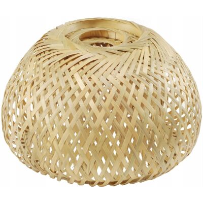 Inny producent duży klosz boho abażur bambusowy do żarówki e27 plafon 40cm lampa LOFT DIY Inny producent duży klosz boho abażur bambusowy do żarówki e27 plafon 40cm lampa LOFT DIY