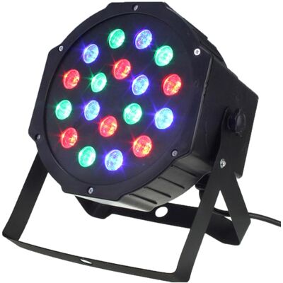 Aptel Dyskotekowy Kolorofon Reflektor Led Dmx na stelażu 18W ZD64A Aptel Dyskotekowy Kolorofon Reflektor Led Dmx na stelażu 18W ZD64A
