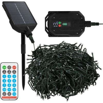 ECD Germany lampki choinkowe solarne 16 m 800 LED ciepłe białe wodoodporne IP44 z pilotem i timerem 13 trybów świąteczne oświetlenie zewnętrzne deko.. ECD Germany lampki choinkowe solarne 16 m 800 LED ciepłe białe wodoodporne IP44 z pilotem i timerem 13 trybów świąteczne oświetlenie zewnętrzne deko..
