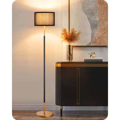 Inny producent EDISHINE Lampa Podłogowa 160cm Vintage Czarna Do Salonu Sypialni Inny producent EDISHINE Lampa Podłogowa 160cm Vintage Czarna Do Salonu Sypialni