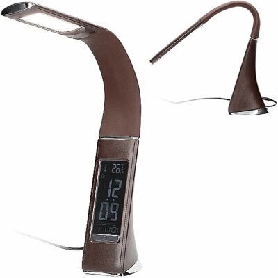 Orno Elegancka Lampka Biurkowa LED z Zegar DOLOMIT 5 W Orno Elegancka Lampka Biurkowa LED z Zegar DOLOMIT 5 W