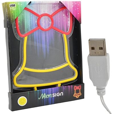 Koopman FIGURKA NEONOWA LAMPKA DZWONEK Koopman FIGURKA NEONOWA LAMPKA DZWONEK