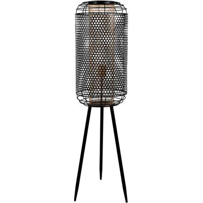 Belldeco Firenze Lampa stołowa na trójnogu, niska lampa podłogowa, metalowa Belldeco Firenze Lampa stołowa na trójnogu, niska lampa podłogowa, metalowa