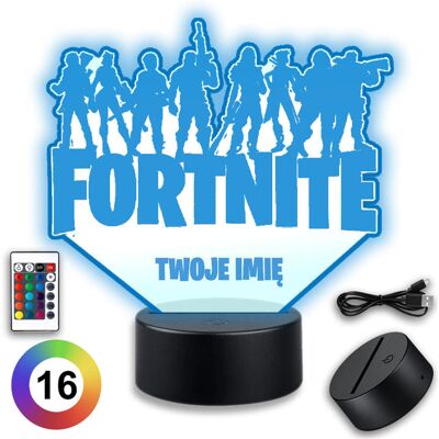 Koala Wood Fortnite Figurka Lampka Nocna Led Dla dzieci Na pilot USB Gadżet Dla Gracza Koala Wood Fortnite Figurka Lampka Nocna Led Dla dzieci Na pilot USB Gadżet Dla Gracza