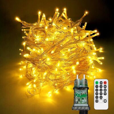 Inny producent FULLARRIVE Lampki LED 45M 400 LED Świąteczne IP44 Z Pilotem Inny producent FULLARRIVE Lampki LED 45M 400 LED Świąteczne IP44 Z Pilotem