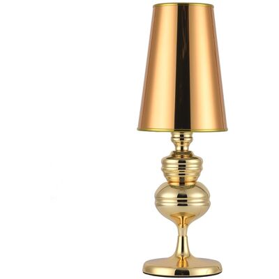 Step Into Design Gabinetowa lampa stołowa QUEEN MT-8046-18 klasyczna lampka złota Step Into Design Gabinetowa lampa stołowa QUEEN MT-8046-18 klasyczna lampka złota