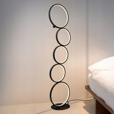 Inny producent GBLY Lampa Podłogowa LED 32W Dotykowa Czarna Do Sypialni Inny producent GBLY Lampa Podłogowa LED 32W Dotykowa Czarna Do Sypialni