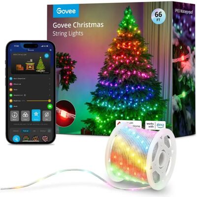 Govee H80C4 Christmas String Lights 2S 20m Lampki choinkowe świąteczne RGBWIC Govee H80C4 Christmas String Lights 2S 20m Lampki choinkowe świąteczne RGBWIC