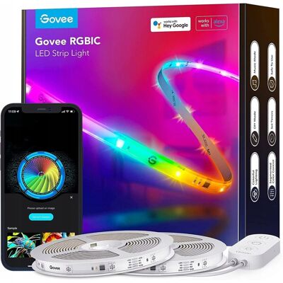 GOVEE RGBIC Pro LED 20m, Alexa & Google, App Control, Music Sync GOVEE RGBIC Pro LED 20m, Alexa & Google, App Control, Music Sync