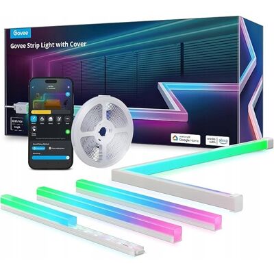 Govee RGBIC Taśma LED 10m 64 tryby 60 diod LED/m 276W Govee RGBIC Taśma LED 10m 64 tryby 60 diod LED/m 276W