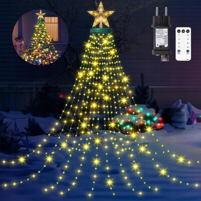 Inny producent HELESIN LAMPKI CHOINKOWE CIEPŁE BIAŁE 8 TRYBÓW WODOODPORNE 410 LED 2.5M Inny producent HELESIN LAMPKI CHOINKOWE CIEPŁE BIAŁE 8 TRYBÓW WODOODPORNE 410 LED 2.5M