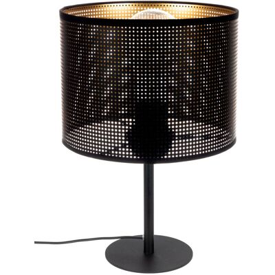 Inny producent HEXE ALDO Lampa stołowa nocna E27 metal 1 x 60W czarny H0030 Inny producent HEXE ALDO Lampa stołowa nocna E27 metal 1 x 60W czarny H0030