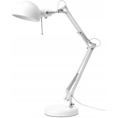 IKEA FORSA LAMPKA BIURKOWA LAMPA NA BIURKO BIAŁA IKEA FORSA LAMPKA BIURKOWA LAMPA NA BIURKO BIAŁA