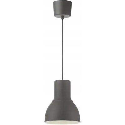 IKEA HEKTAR LAMPA WISZĄCA CIEMNA SZARA 22 cm IKEA HEKTAR LAMPA WISZĄCA CIEMNA SZARA 22 cm