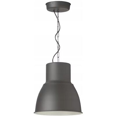 IKEA HEKTAR LAMPA WISZĄCA CIEMNA SZARA 38 cm IKEA HEKTAR LAMPA WISZĄCA CIEMNA SZARA 38 cm