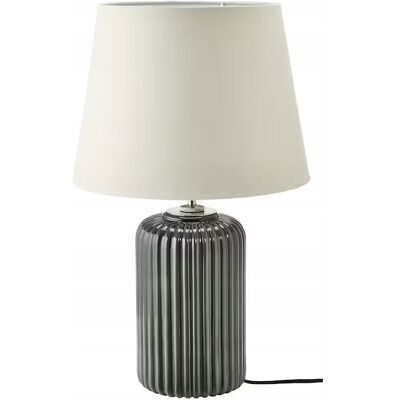 IKEA SNOBYAR LAMPA STOŁOWA SZARY/TURKUS 52CM IKEA SNOBYAR LAMPA STOŁOWA SZARY/TURKUS 52CM