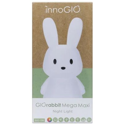 Innogio Biała Mega Giorabbit Lampka nocna Innogio Biała Mega Giorabbit Lampka nocna