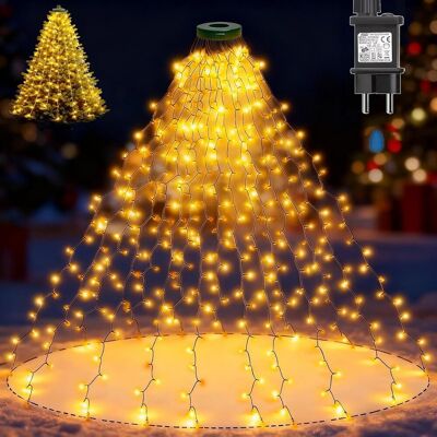 Inny producent Joycome Łańcuch Świetlny Na Choinkę, 400 Diod Led 2 M X 16 Łańcuchów Świetlnych Z Pierścieniem, 8 Trybów Oświetlenia Choinkowego, Wodoodporne Lampki.. Inny producent Joycome Łańcuch Świetlny Na Choinkę, 400 Diod Led 2 M X 16 Łańcuchów Świetlnych Z Pierścieniem, 8 Trybów Oświetlenia Choinkowego, Wodoodporne Lampki..