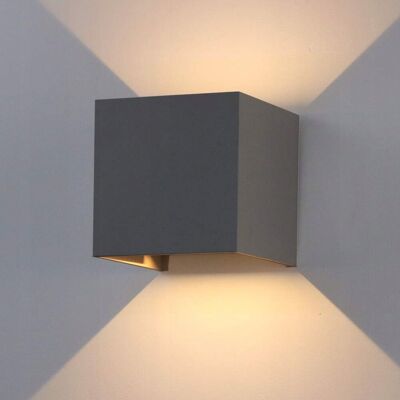 Inny producent K-BRIGHT LED Kinkiet 12W Wewnątrz Zewnątrz 3000K Ciepły Biały IP65 Inny producent K-BRIGHT LED Kinkiet 12W Wewnątrz Zewnątrz 3000K Ciepły Biały IP65