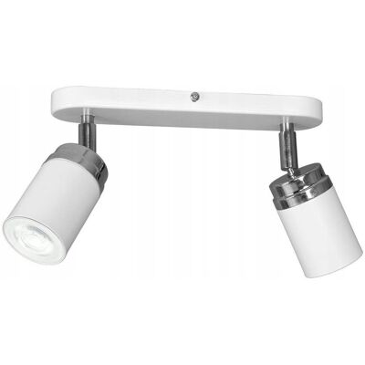 Inny producent Kinkiet oprawa punktowa spot tuba 26 cm biel Inny producent Kinkiet oprawa punktowa spot tuba 26 cm biel