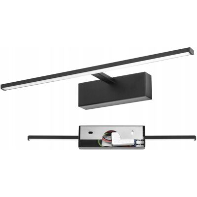 Orno Kinkiet Ścienny Lampa nad Lustro Mera LED 9W 720lm Neutralna Czarna 40cm Orno Kinkiet Ścienny Lampa nad Lustro Mera LED 9W 720lm Neutralna Czarna 40cm